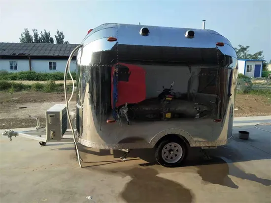 Us Fashionable Airstream Food Trailer for 2 People