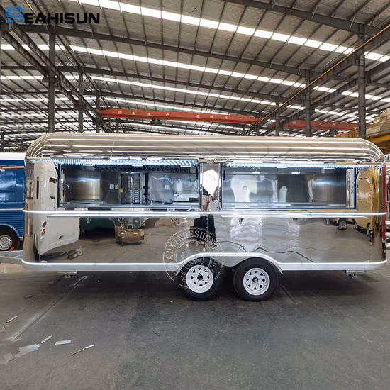 Airstream Vending Hot Dog Cart Mobiler Food Van Food Trailer