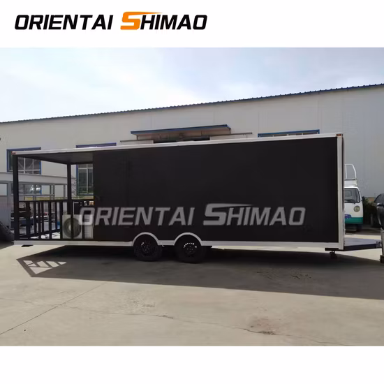 Oriental Shimao Square Mobiler Waffelkiosk Food Trucks Design Konzessionsanhänger