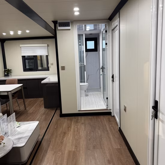 Maßgeschneiderte modulare Containerbüros / vorgefertigte 20-Fuß-Büros