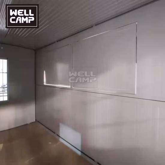 20FT Mobiler, tragbarer, zusammenklappbarer, erweiterbarer Container für die Stadt im Freien für Kaffeerestaurants oder Snacks
