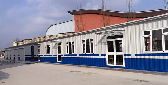 Modulares vorgefertigtes vorgefertigtes Versandcontainerhaus, Heimcontainerhaus, Containerbüro mit ISO9001